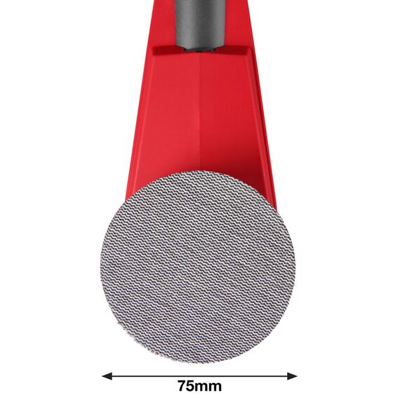 Аккумуляторная эксцентриковая шлифовальная машина Milwaukee M12 FSDR75-0B - 4933498232, Модель: M12 FSDR75-0B, внеший вид, изображение 10