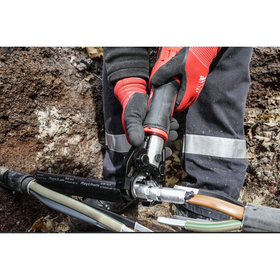 Аккумуляторный гидравлический инструмент для опрессовки кабеля Milwaukee M18 HCCT-201C - 4933451194, внеший вид, изображение 18