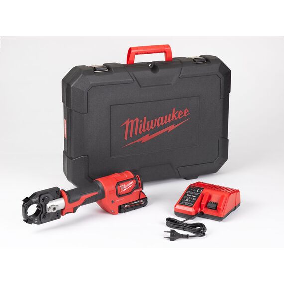 Аккумуляторный гидравлический инструмент для опрессовки кабеля Milwaukee M18 HCCT-201C - 4933451194, внеший вид, изображение 11