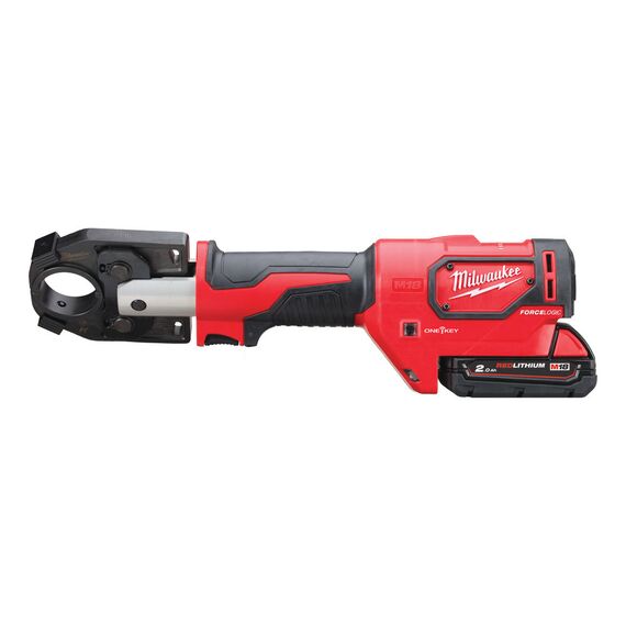 Аккумуляторный гидравлический инструмент для опрессовки кабеля Milwaukee M18 HCCT-201C - 4933451194, внеший вид, изображение 4