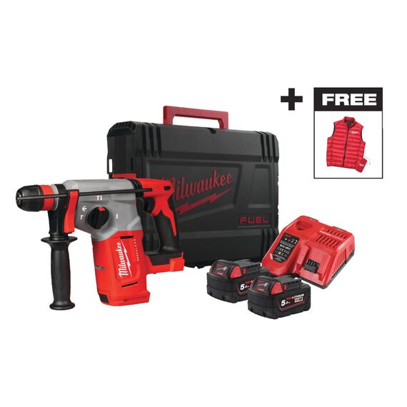 Аккумуляторный перфоратор Milwaukee M18 BLHXMC-502X PROMO - 4933499459, Модель: M18 BLHXMC-502X, внеший вид