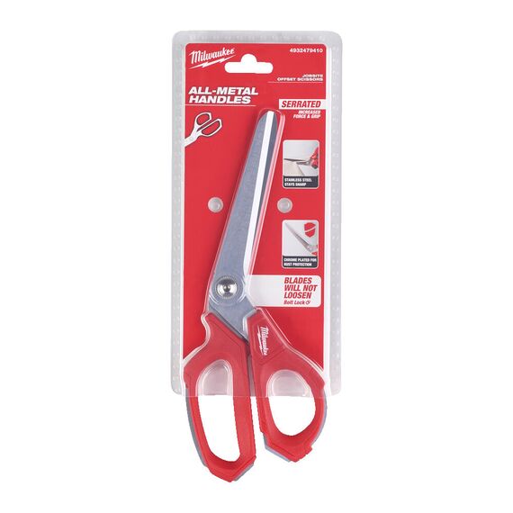 Ножницы универсальные с наклоном Milwaukee OFFSET SCISSORS - 4932479410, Модель: OFFSET SCISSORS, фото, изображение 3 Ножницы универсальные с наклоном Milwaukee OFFSET SCISSORS - 4932479410, Модель: OFFSET SCISSORS, внеший вид, изображение 3
