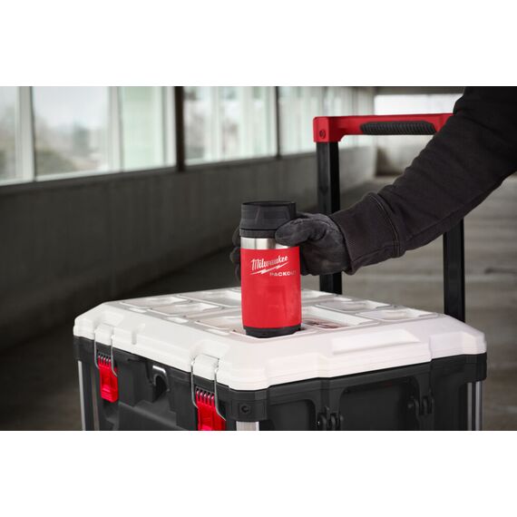Термос Milwaukee PACKOUT BOTTLE 355 ML SIP LID RED - 4932498977, Модель: PACKOUT BOTTLE 355 ML SIP LID RED, фото, изображение 3 Термос Milwaukee PACKOUT BOTTLE 355 ML SIP LID RED - 4932498977, Модель: PACKOUT BOTTLE 355 ML SIP LID RED, внеший вид, изображение 3