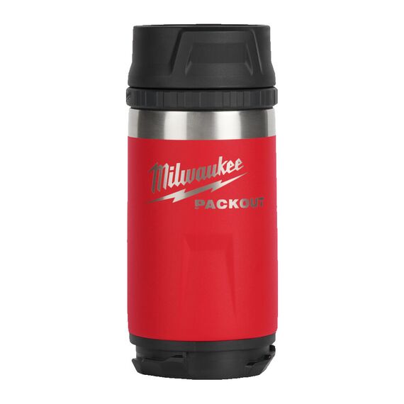 Термос Milwaukee PACKOUT BOTTLE 355 ML SIP LID RED - 4932498977, Модель: PACKOUT BOTTLE 355 ML SIP LID RED, внеший вид