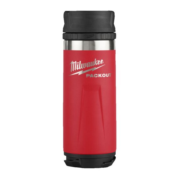 Термос Milwaukee PACKOUT BOTTLE 532 ML SIP LID RED - 4932493473, Модель: PACKOUT BOTTLE 532 ML SIP LID RED, внеший вид