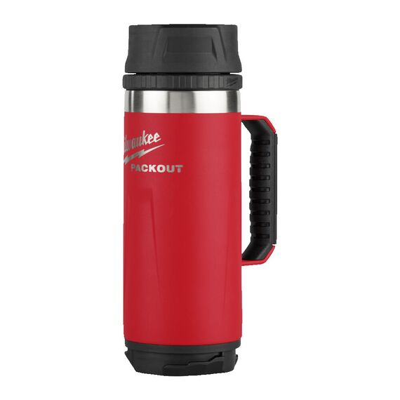 Термокружка Milwaukee PACKOUT MUG 532 ML SIP LID RED - 4932493471, Модель: PACKOUT MUG 532 ML SIP LID RED, внеший вид