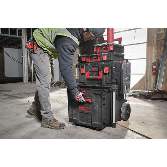 Ящик на колесах XL с выдвижным контейнером Milwaukee PACKOUT ROLLING DRAWER - 4932498651, Модель: PACKOUT ROLLING DRAWER, внеший вид, изображение 5