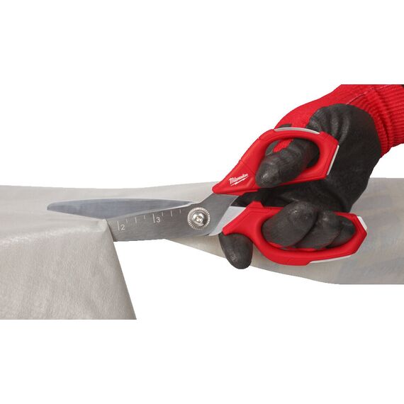 Ножницы универсальные Milwaukee STRAIGHT SCISSORS - 4932479409, Модель: STRAIGHT SCISSORS, фото, изображение 6 Ножницы универсальные Milwaukee STRAIGHT SCISSORS - 4932479409, Модель: STRAIGHT SCISSORS, внеший вид, изображение 6