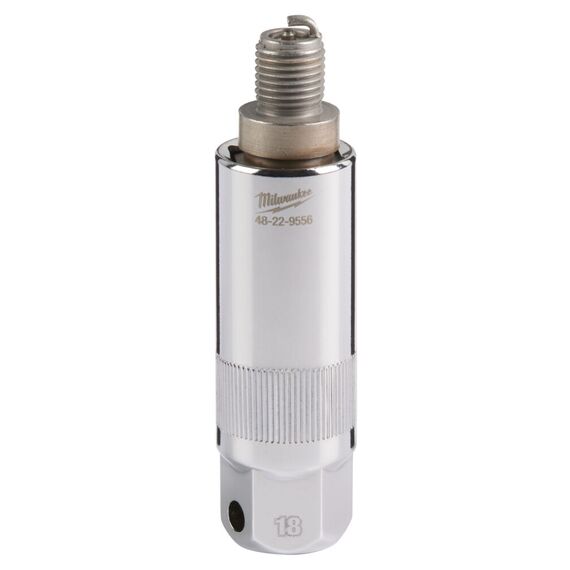 Головка торцевая свечная Milwaukee ⅜˝ DRIVE SPARK PLUG SOCKET 18MM - 4932480680, Модель: ⅜˝ DRIVE SPARK PLUG SOCKET 18MM, внеший вид, изображение 11