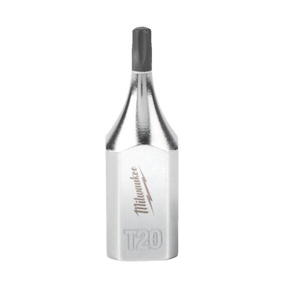 Торцевая насадка Milwaukee ⅜˝ DRIVE T20 TORX BIT SOCKET - 4932480802, Модель: ⅜˝ DRIVE T20 TORX BIT SOCKET, внеший вид