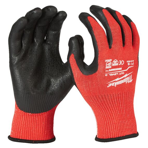 Перчатки рабочие Milwaukee CUT C GLOVES 7／S - 4932479715, Модель: CUT C GLOVES 7／S, внеший вид