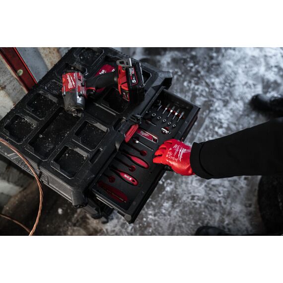 Перчатки рабочие Milwaukee FULLY DIP CUT A GLOVES 7／S - 4932493218, Модель: FULLY DIP CUT A GLOVES 7／S, внеший вид, изображение 3