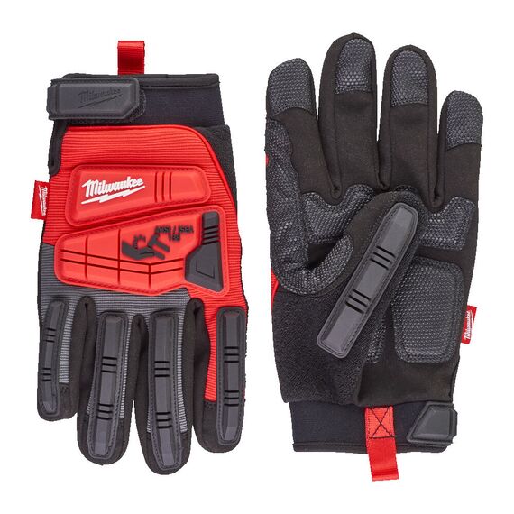 Перчатки рабочие Milwaukee IMPACT DEMOLITION GLOVES 7／S - 4932479723, Модель: IMPACT DEMOLITION GLOVES 7／S, внеший вид, изображение 2