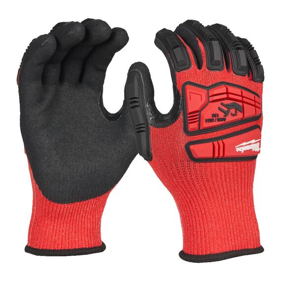 Перчатки рабочие Milwaukee IMPACT PRO CUT C GLOVES 11／XXL-II - 4932498533, Модель: IMPACT PRO CUT C GLOVES 11／XXL-II, внеший вид