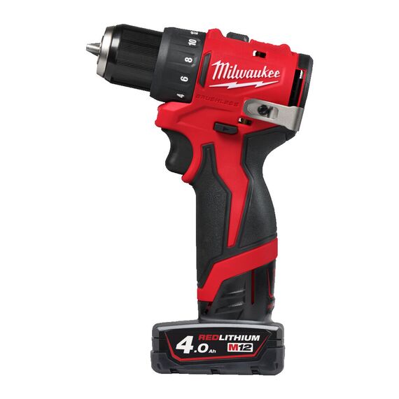 Аккумуляторная дрель-шуруповерт Milwaukee M12 BLDDRC-402C - 4933499688, Модель: M12 BLDDRC-402C, внеший вид