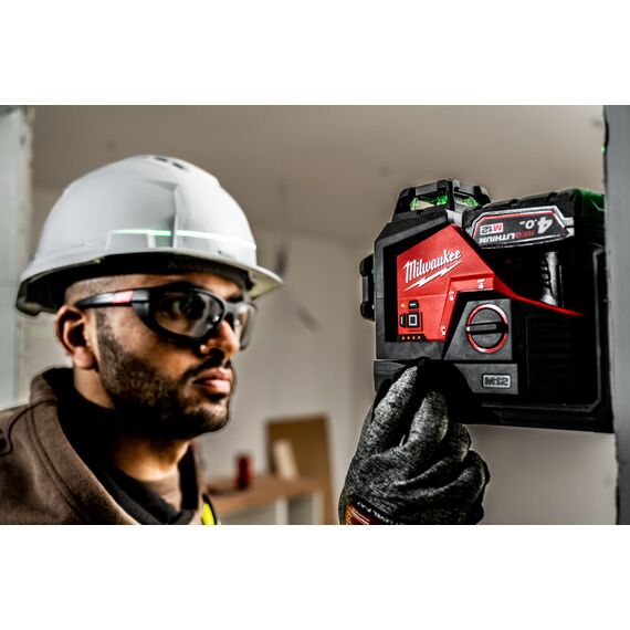 Аккумуляторный лазерный нивелир Milwaukee M12 CLL4P-0C - 4933479202, Модель: M12 CLL4P-0C, внеший вид, изображение 9