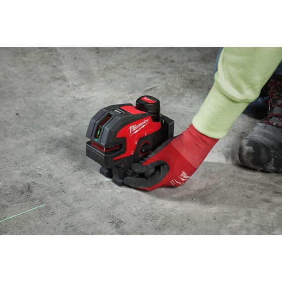 Аккумуляторный лазерный нивелир Milwaukee M12 CLL4P-0C - 4933479202, Модель: M12 CLL4P-0C, внеший вид, изображение 10