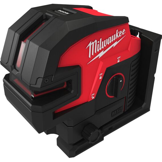 Аккумуляторный лазерный нивелир Milwaukee M12 CLL4P-0C - 4933479202, Модель: M12 CLL4P-0C, внеший вид, изображение 2