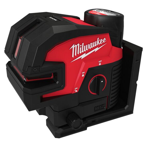 Аккумуляторный лазерный нивелир Milwaukee M12 CLL4P-301C - 4933479203, Модель: M12 CLL4P-301C, внеший вид, изображение 2