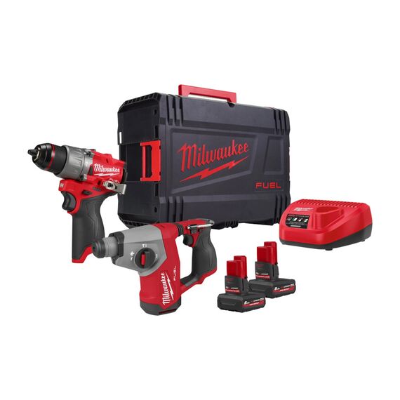 Набор инструмента Milwaukee M12 FPP2BG2-502X - 4933500138, внеший вид