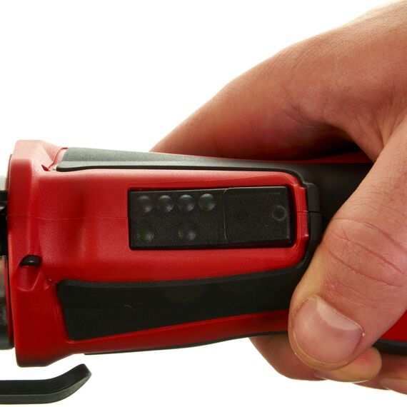 Аккумуляторный гидравлический инструмент для обжима труб Milwaukee M12 HPT-202C Geberit Mapress Set - 4933480902, Модель: M12 HPT-202C Geberit Mapress Set, внеший вид, изображение 8