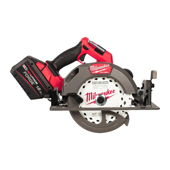 Аккумуляторная циркулярная пила по дереву и пластику Milwaukee M18 FCS66GR3-121C - 4933493492, Диаметр диска (мм): 190, Посадочный диаметр (мм): 30, Модель: M18 FCS66GR3-121C, фото Аккумуляторная циркулярная пила по дереву и пластику Milwaukee M18 FCS66GR3-121C - 4933493492, Диаметр диска (мм): 190, Посадочный диаметр (мм): 30, Модель: M18 FCS66GR3-121C, внеший вид
