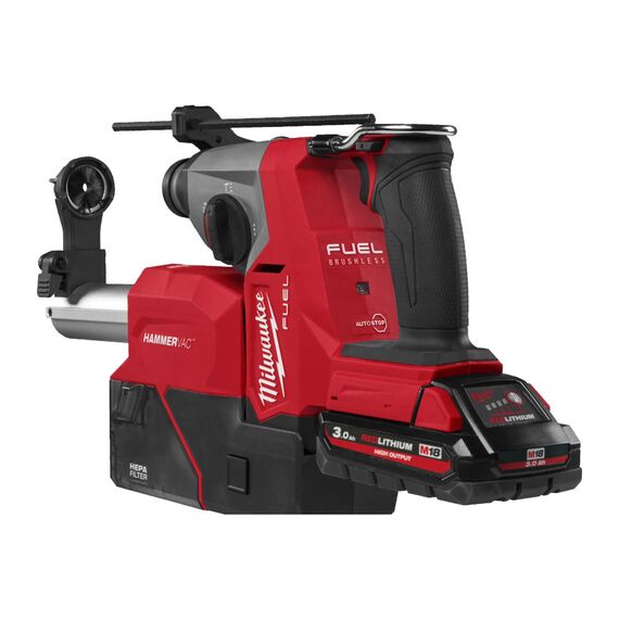 Аккумуляторный перфоратор Milwaukee M18 FHACDDE-0C с системой пылеудаления - 4933498586, внеший вид, изображение 3