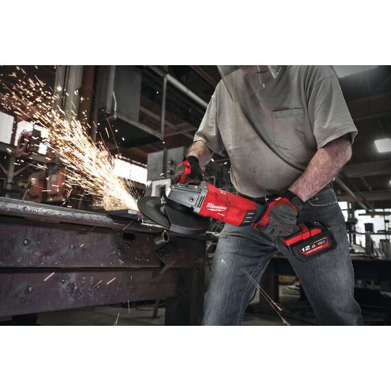 Аккумуляторная углошлифовальная машина Milwaukee M18 FLAG230XPDB-121C-II - 4933499241, Модель: M18 FLAG230XPDB-121C-II, внеший вид, изображение 13