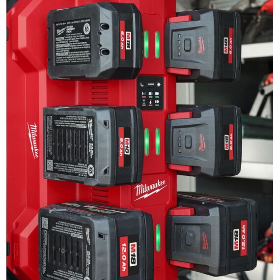 Зарядное устройство Milwaukee M18 MPC6 - 4932498551, внеший вид, изображение 4