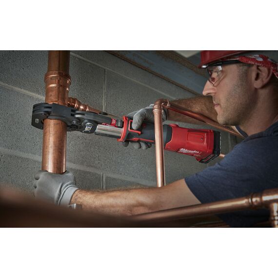 Аккумуляторный гидравлический инструмент для обжима труб Milwaukee M18 ONEBLHPT-302C Geberit Mapress Set - 4933480904, Модель: M18 ONEBLHPT-302C Geberit Mapress Set, внеший вид, изображение 8