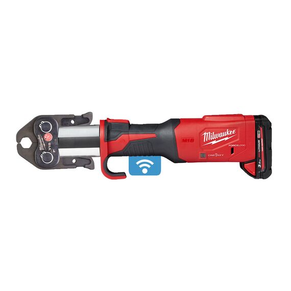 Аккумуляторный гидравлический инструмент для обжима труб Milwaukee M18 ONEBLHPT-302C Geberit Mapress Set - 4933480904, Модель: M18 ONEBLHPT-302C Geberit Mapress Set, внеший вид, изображение 3