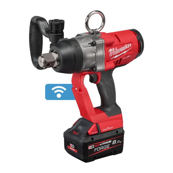 Аккумуляторный импульсный гайковерт Milwaukee M18 ONEFHIWF1-802X-II - 4933499254, Модель: M18 ONEFHIWF1-802X-II, внеший вид, изображение 2