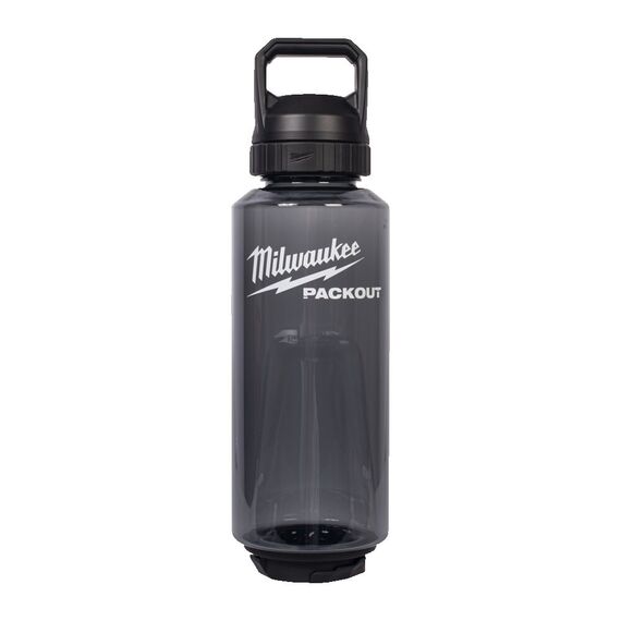 Бутылка Milwaukee PACKOUT 1420 ML PLASTIC BOTTLE CHUG LID BLACK - 4932498641, Модель: PACKOUT 1420 ML PLASTIC BOTTLE CHUG LID BLACK, внеший вид