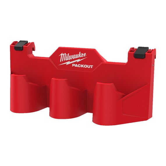 Держатель для батарей M12 Milwaukee PACKOUT SIDE MOUNT M12 BATTERY RACK - 4932498646, внеший вид