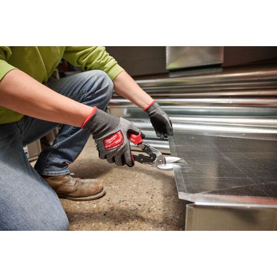 Ножницы по металлу Milwaukee RIGHT CUTTING OFFSET AVIATION SNIPS правый рез - 4932499016, фото, изображение 3 Ножницы по металлу Milwaukee RIGHT CUTTING OFFSET AVIATION SNIPS правый рез - 4932499016, внеший вид, изображение 3