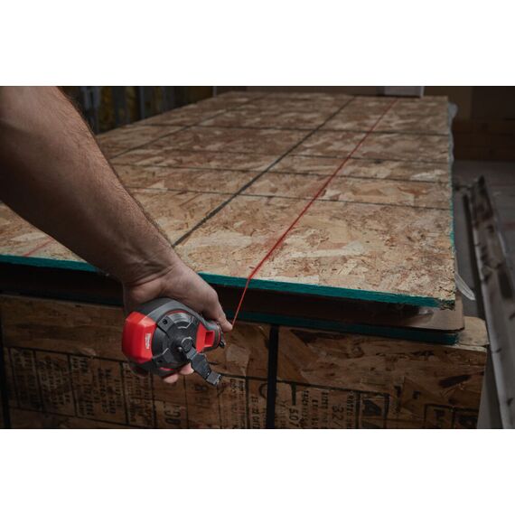Шнур широкий разметочный Milwaukee BOLD LINE CHALK REEL & RED CHALK REFILL - 4932498391, Модель: BOLD LINE CHALK REEL & RED CHALK REFILL, внеший вид, изображение 6