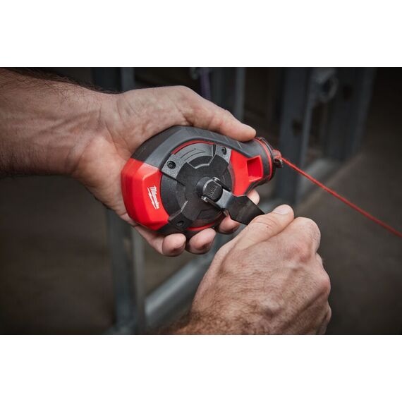 Шнур широкий разметочный Milwaukee BOLD LINE CHALK REEL & RED CHALK REFILL - 4932498391, Модель: BOLD LINE CHALK REEL & RED CHALK REFILL, внеший вид, изображение 9
