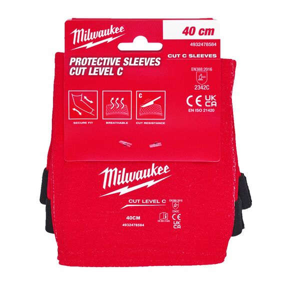 Нарукавники Milwaukee CUT C SLEEVES 40CM - 4932478584, Модель: CUT C SLEEVES 40CM, внеший вид, изображение 4