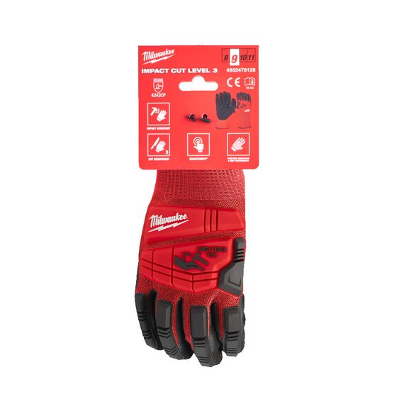 Рабочие перчатки Milwaukee IMPACT CUT C GLOVES 7／S - 4932479724, Модель: IMPACT CUT C GLOVES 7／S, внеший вид, изображение 2