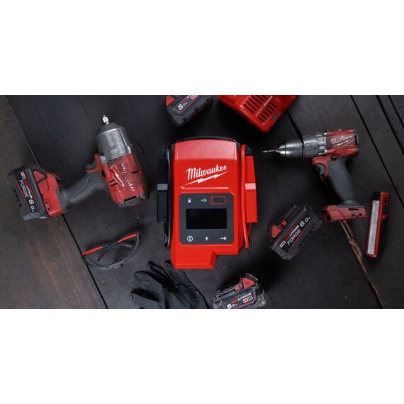 Пусковое устройство для автомобиля Milwaukee JUMP STARTER M18 JS2000-0 - 4933498026, внеший вид, изображение 12