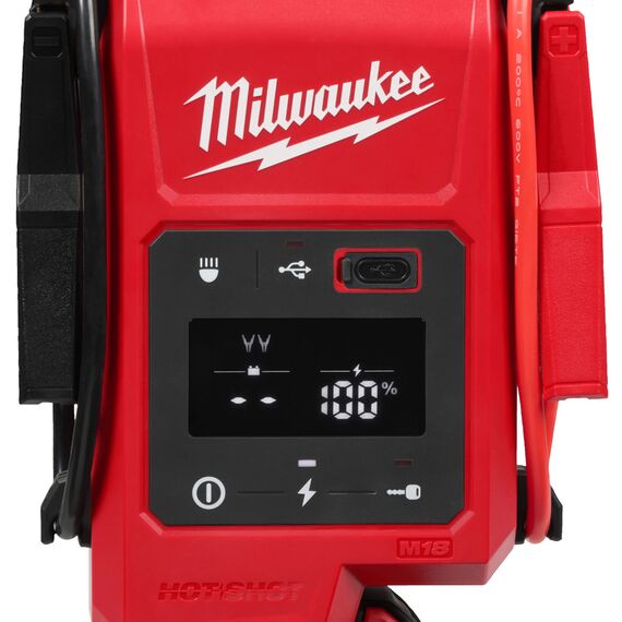 Пусковое устройство для автомобиля Milwaukee JUMP STARTER M18 JS2000-0 - 4933498026, внеший вид, изображение 8