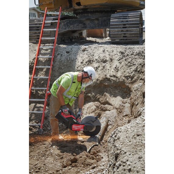 Отрезная машина - бетонорез Milwaukee MXF COS350G2FC-802 - 4933499772, Диаметр диска (мм): 350, Посадочный диаметр (мм): 20/25,4, Модель: MXF COS350G2FC-802, внеший вид, изображение 11