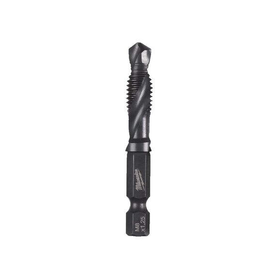 Сверло-метчик по металлу Milwaukee 1/4˝ HSS-G M8X57MM - 4932498265, Модель: 1/4˝ HSS-G M8X57MM, внеший вид