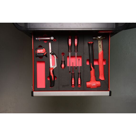 Набор ручного инструмента Milwaukee CUTTING AND MEASURING SET FOAM INSERT 3PC - 4932493252, внеший вид, изображение 3