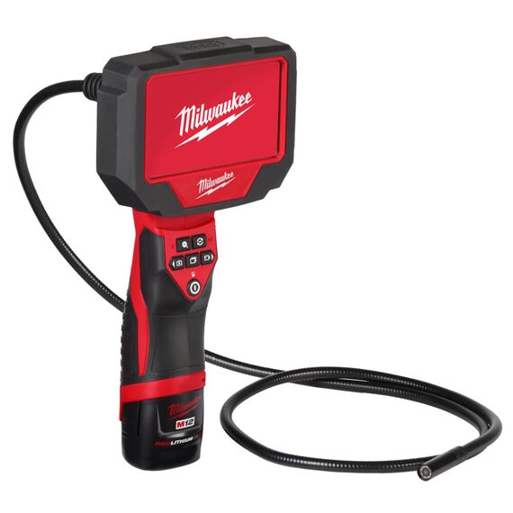 Аккумуляторная инспекционная камера эндоскоп Milwaukee M12 360IC12-201C - 4933480740, Модель: M12 360IC12-201C, внеший вид, изображение 2