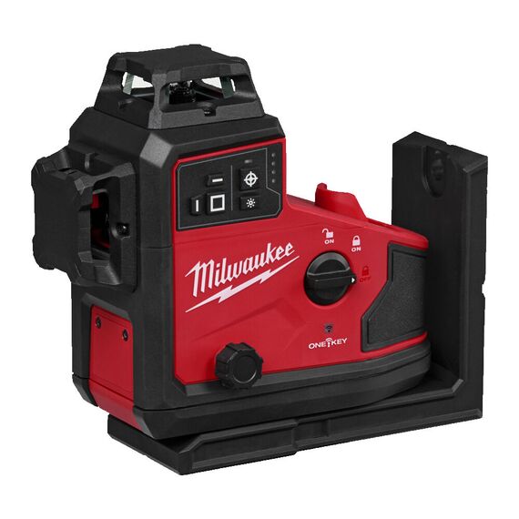 Аккумуляторный линейно-точечный лазерный нивелир Milwaukee M12 A3PLO-0C - 4933499001, Модель: M12 A3PLO-0C, внеший вид, изображение 4