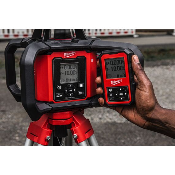 Аккумуляторный ротационный лазерный нивелир Milwaukee M18 RLOHV1200-501C - 4933493204, внеший вид, изображение 17
