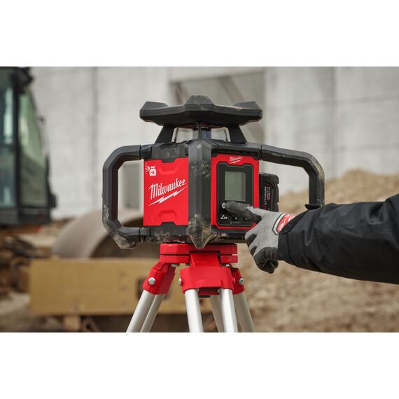 Аккумуляторный ротационный лазерный нивелир Milwaukee M18 RLOHV1200-501C - 4933493204, внеший вид, изображение 8