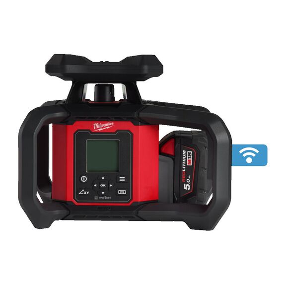 Аккумуляторный ротационный лазерный нивелир Milwaukee M18 RLOHV1200-501C - 4933493204, внеший вид, изображение 3