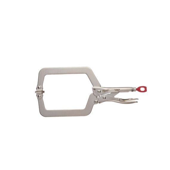 Удлиненная струбцина с подвижными губками Milwaukee 9˝ Type C TORQUE LOCK™ DEEP REACH CLAMP WITH SWIVEL JAWS - 48223523, внеший вид